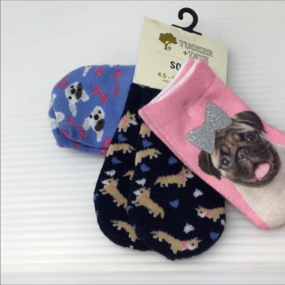 Tucker + Tate Dog Knit Socks (E6) - Picture 1 of 4